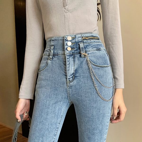 women's high-waisted breeches spring 2021 new tight adjustment bright-colored exterior wear standing hare stretch pants x8on, Blue
women's high-waisted breeches spring 2021 new tight adjustment bright-colored exterior wear standing hare stretch pants x8on, Blue