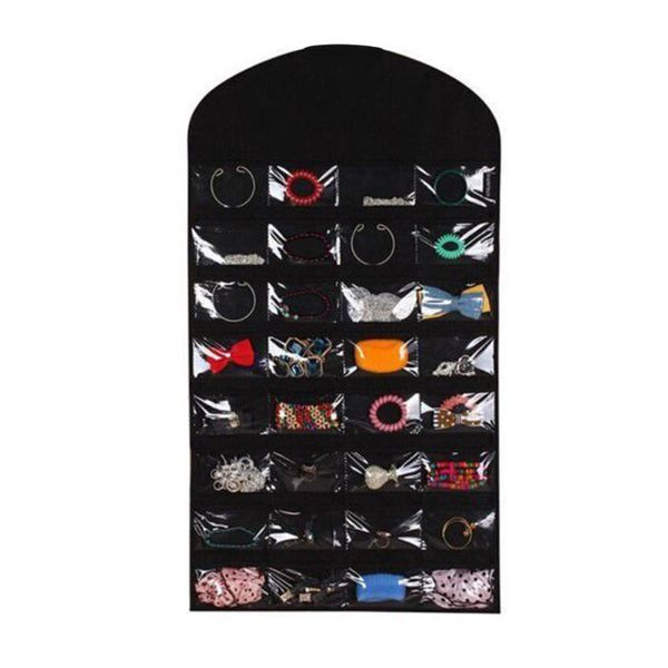 jewelry pouches, bags holder magic sticker double-sided display wall 32 pockets hanging bag storage bracelet organizers earrings decorative, Pink;blue
jewelry pouches, bags holder magic sticker double-sided display wall 32 pockets hanging bag storage bracelet organizers earrings decorative, Pink;blue