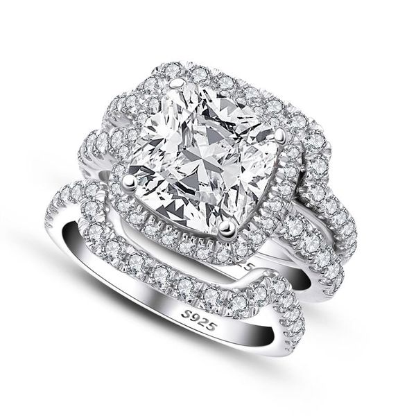 cluster rings lesf jewelry making 925 sterling silver classic for women wedding fashion anniversary gift sona diamond, Golden;silver
cluster rings lesf jewelry making 925 sterling silver classic for women wedding fashion anniversary gift sona diamond, Golden;silver