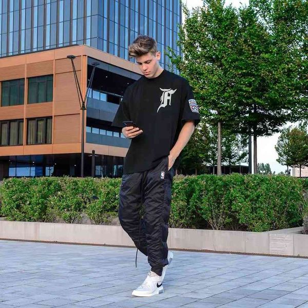 brand gaojiechao brand feel of fog season 5 mesh armband lovers' short sleeve t-shirt, White;black
brand gaojiechao brand feel of fog season 5 mesh armband lovers' short sleeve t-shirt, White;black