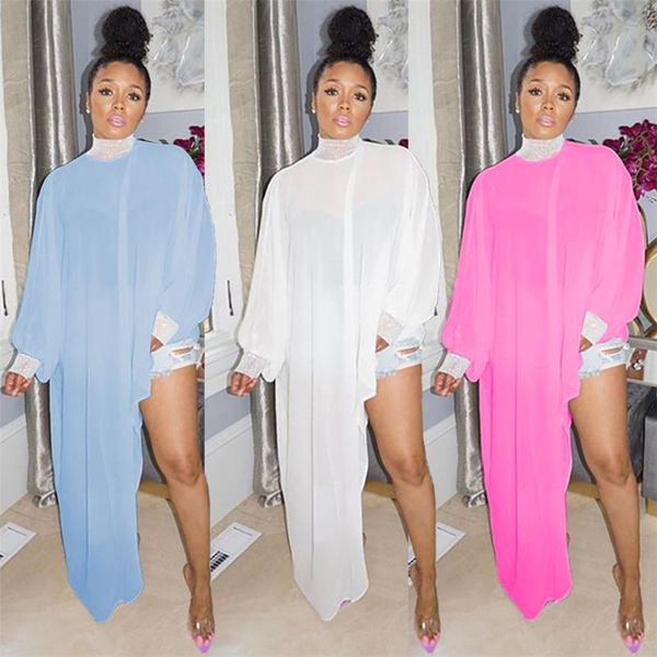 casual dresses summer lantern sleeve chiffon dress women lace turtleneck loose asymmetry shift dressesparty club vestidos sundress robe, Black;gray
casual dresses summer lantern sleeve chiffon dress women lace turtleneck loose asymmetry shift dressesparty club vestidos sundress robe, Black;gray
