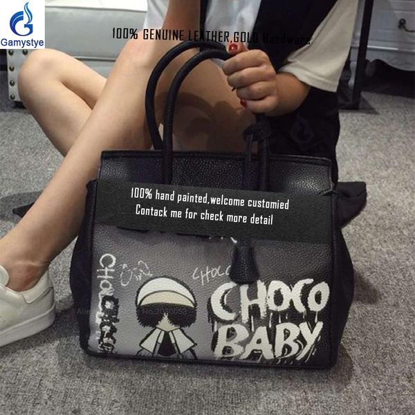 hand painted child 2021 handbags handgenuine leather handle bags women messenger bag female shoulder bag luxury classic bags, Black;red
hand painted child 2021 handbags handgenuine leather handle bags women messenger bag female shoulder bag luxury classic bags, Black;red