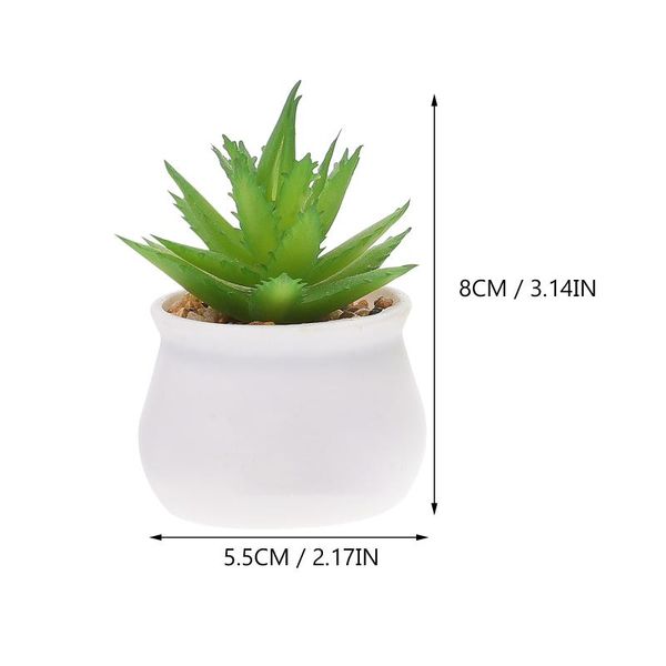 decorative flowers & wreaths 6pcs emulated desksucculents bonsai decor false potted plants
decorative flowers & wreaths 6pcs emulated desksucculents bonsai decor false potted plants