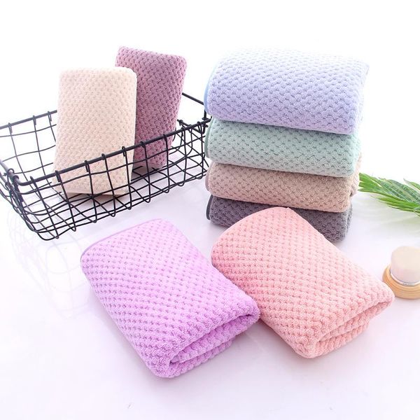 pineapple grid pure color wash towels thick face strong water absorption coral fleece clean soft and comfortable towel
pineapple grid pure color wash towels thick face strong water absorption coral fleece clean soft and comfortable towel