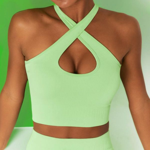yoga outfit seamless active bra women sportswear cross hollow gym workout with cups women's fitness underwear training sport
yoga outfit seamless active bra women sportswear cross hollow gym workout with cups women's fitness underwear training sport