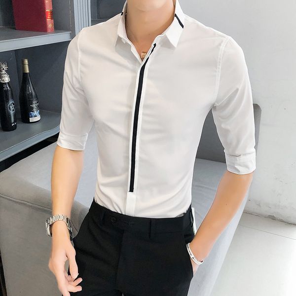 plus size spring summer half sleeve shirts for men's clothes 2021 simple all games streetwear thin casual fit tuxedo dress shirt 5nej, White;black
plus size spring summer half sleeve shirts for men's clothes 2021 simple all games streetwear thin casual fit tuxedo dress shirt 5nej, White;black