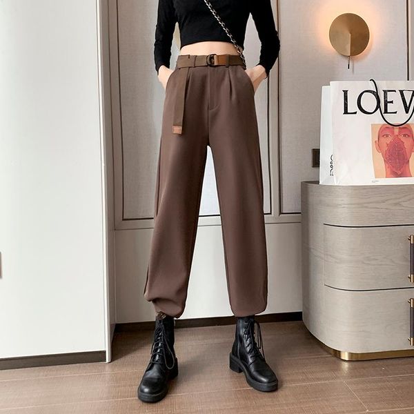 women's pants & capris limiguyue spring cargo women high waisted loose harem nine points korean style wide leg trousers belt pockets k1, Black;white
women's pants & capris limiguyue spring cargo women high waisted loose harem nine points korean style wide leg trousers belt pockets k1, Black;white