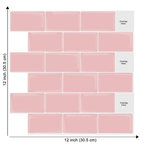 wall stickers subway waterproof wallpaper 12*12 inches 3d peel and stick self adhesive tiles - 10 sheets
wall stickers subway waterproof wallpaper 12*12 inches 3d peel and stick self adhesive tiles - 10 sheets
