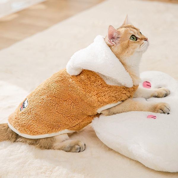 cat costumes korean vest clothes for little dog english paste cloth hooded medium small pet autumn winterwarm plush clothing
cat costumes korean vest clothes for little dog english paste cloth hooded medium small pet autumn winterwarm plush clothing