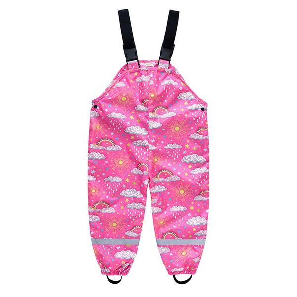 jumpsuits kids children waterproof rain pants cartoon printing overalls baby boys girls braces fashion, Blue
jumpsuits kids children waterproof rain pants cartoon printing overalls baby boys girls braces fashion, Blue