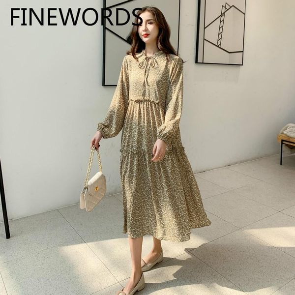casual dresses fiords chiffon elegant floral dress korean chic autumn printed green long sleeve o neck vintage a line midi, Black;gray
casual dresses fiords chiffon elegant floral dress korean chic autumn printed green long sleeve o neck vintage a line midi, Black;gray