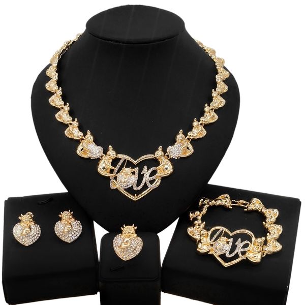 yulaili sale xo new earrings love diamond jewelry set and birthday gifts for cool girls in europe america wearing jewellery sets, Black
yulaili sale xo new earrings love diamond jewelry set and birthday gifts for cool girls in europe america wearing jewellery sets, Black