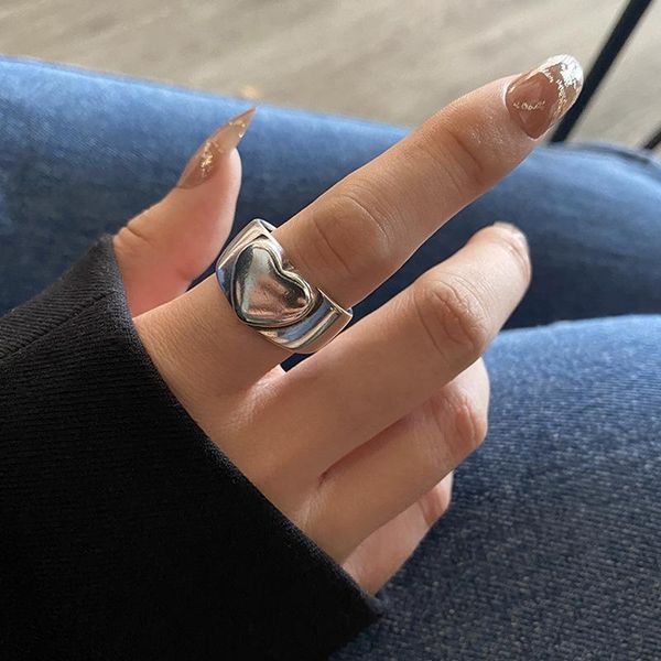 wedding rings jewelry accessories korean convex love ring female fashion heart-shaped retro hong kong wind street ornaments, Slivery;golden
wedding rings jewelry accessories korean convex love ring female fashion heart-shaped retro hong kong wind street ornaments, Slivery;golden