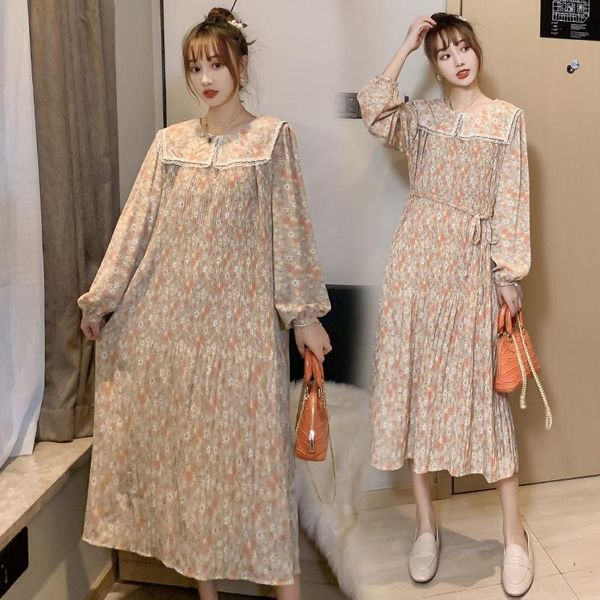 maternity dresses dress spring autumn chiffon long sleeve loose stylish for pregnant women mom, White
maternity dresses dress spring autumn chiffon long sleeve loose stylish for pregnant women mom, White