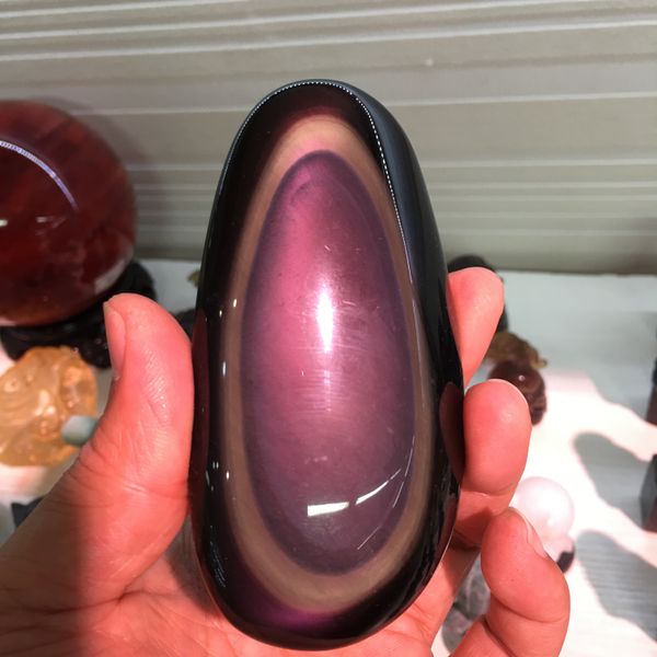 natural obsidian quartz crystal rainbow eye hand play reiki healing obsidian rainbow eye raw stone polished
natural obsidian quartz crystal rainbow eye hand play reiki healing obsidian rainbow eye raw stone polished