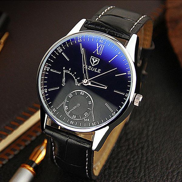 wristwatches mens watches 2021 yazole watch men fashion business quartz leather belt male clock relogio masculino, Slivery;brown
wristwatches mens watches 2021 yazole watch men fashion business quartz leather belt male clock relogio masculino, Slivery;brown