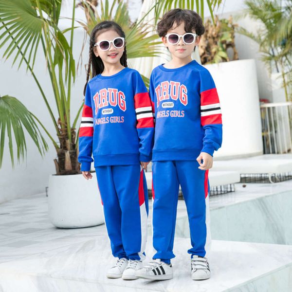 long letter autumn suit 2021 printed parent child sleeve sportswear family drs for four coupl, Blue
long letter autumn suit 2021 printed parent child sleeve sportswear family drs for four coupl, Blue