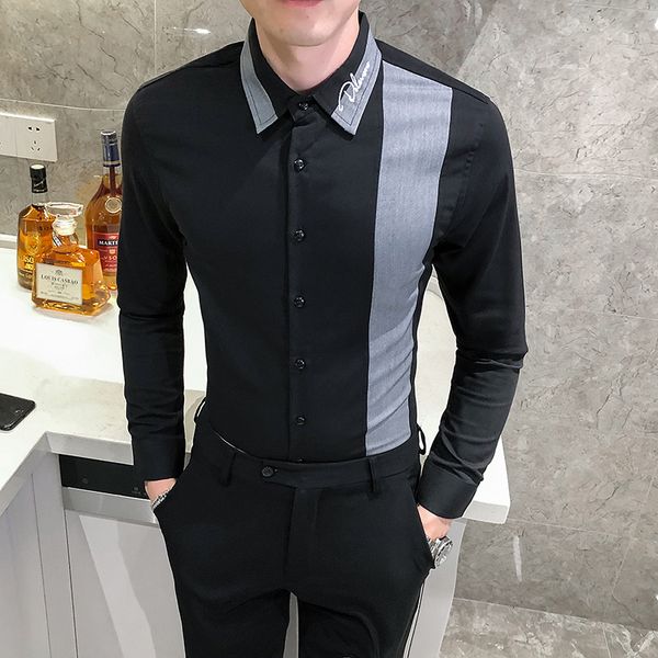 autumn new fashion shirt shredded male design long shirts fine adjustment formal business wear men's blouse 3 4fp2, Black;brown
autumn new fashion shirt shredded male design long shirts fine adjustment formal business wear men's blouse 3 4fp2, Black;brown