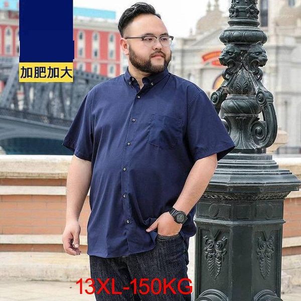 men's dress shirts 8xl 10xl summer men shirt short sleeve plus size big 9xl wedding 13xl business navy blue purple formal office, White;black
men's dress shirts 8xl 10xl summer men shirt short sleeve plus size big 9xl wedding 13xl business navy blue purple formal office, White;black