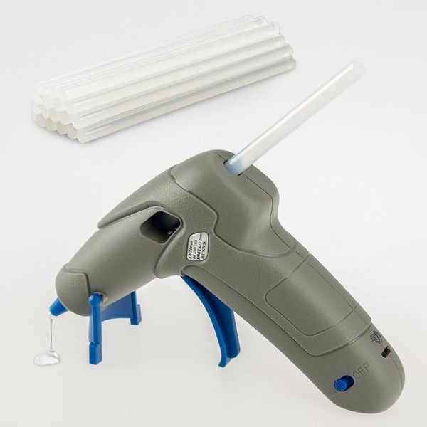 glue guns cordless melt tool usb rechargeable battery portable diy kit for craftwork repairs 30 pcs sticks
glue guns cordless melt tool usb rechargeable battery portable diy kit for craftwork repairs 30 pcs sticks