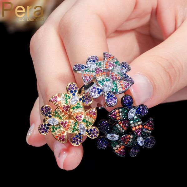 wedding rings pera brilliant micro pave multicolor cz adjustable butterfly shape flower for engagement party women jewelry r117, Slivery;golden
wedding rings pera brilliant micro pave multicolor cz adjustable butterfly shape flower for engagement party women jewelry r117, Slivery;golden