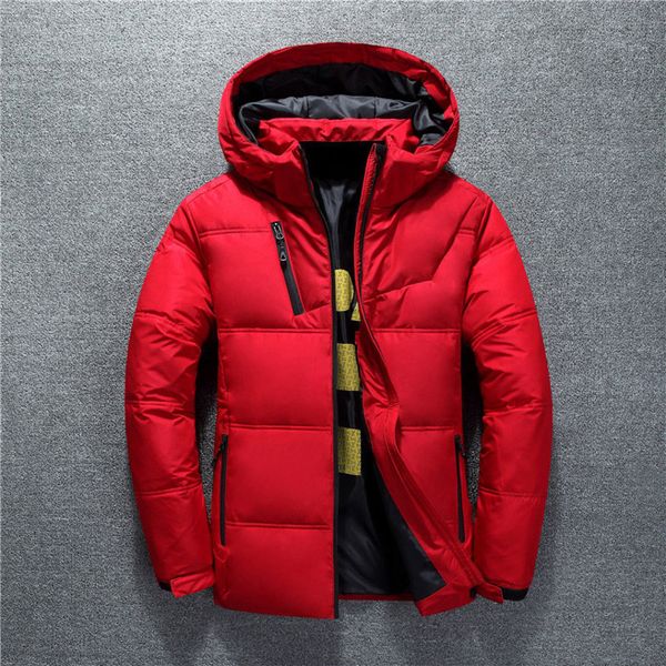 men's warm et, open collar casual thick hat, white duck coat, hoodie, winter and autumn, Black
men's warm et, open collar casual thick hat, white duck coat, hoodie, winter and autumn, Black