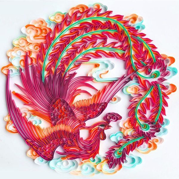 other arts and crafts diy 3d paper art phoenix quilling set craft kit home decor origami collage wholesale tools
other arts and crafts diy 3d paper art phoenix quilling set craft kit home decor origami collage wholesale tools