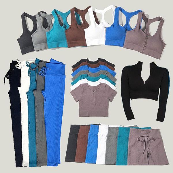 yoga outfit seamless set zipper gym suit women workout sportswear fitness long sleeve crop high waist leggings sports suits
yoga outfit seamless set zipper gym suit women workout sportswear fitness long sleeve crop high waist leggings sports suits