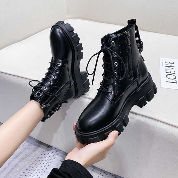 women motorcycle boots new female autumn fashion woman's jason s boots low heel vintage buckle casual lady boots h1009, Black
women motorcycle boots new female autumn fashion woman's jason s boots low heel vintage buckle casual lady boots h1009, Black