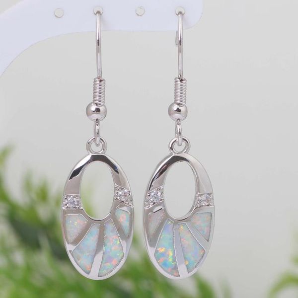 dangle & chandelier ravishing silver color jewelry white opal earrings fashion for women ae088
dangle & chandelier ravishing silver color jewelry white opal earrings fashion for women ae088