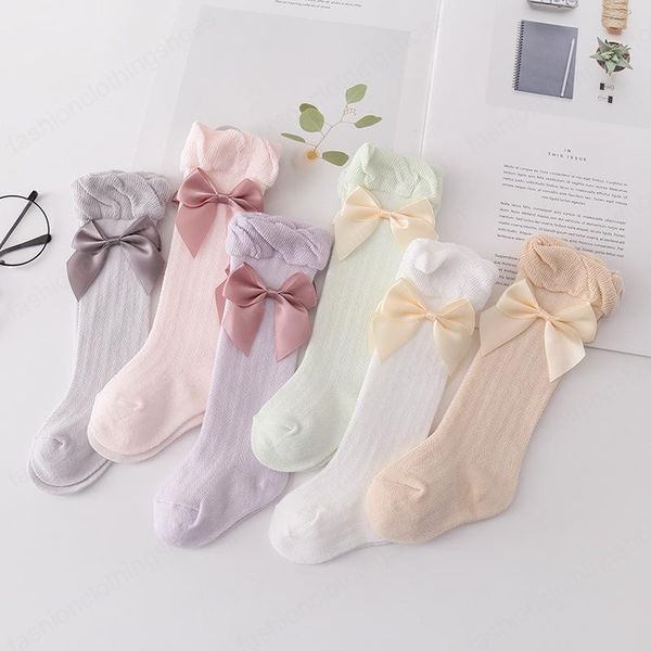 baby hole socks little girls bows 3/4 knee high ruffle sock infant kids cotton breathable legs, Pink;yellow
baby hole socks little girls bows 3/4 knee high ruffle sock infant kids cotton breathable legs, Pink;yellow