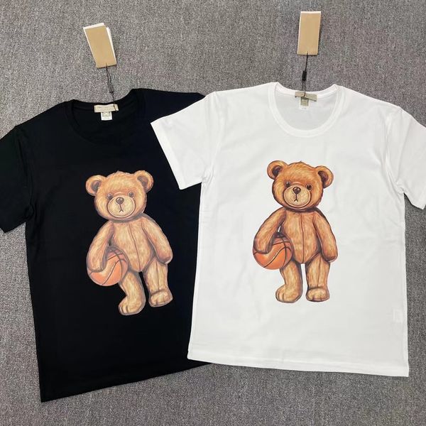 2022 new designers t shirts womens hold ball bear print short sleeve couples round neck tees streetwear mens t-shirts summer tshirt m-4xl, White;black
2022 new designers t shirts womens hold ball bear print short sleeve couples round neck tees streetwear mens t-shirts summer tshirt m-4xl, White;black