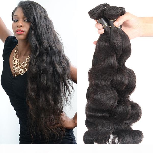 brazilian body wave 3 4 bundles human hair extensions malaysian indian peruvian hair bundles 100% unprocessed human hair weave natural color, Black
brazilian body wave 3 4 bundles human hair extensions malaysian indian peruvian hair bundles 100% unprocessed human hair weave natural color, Black