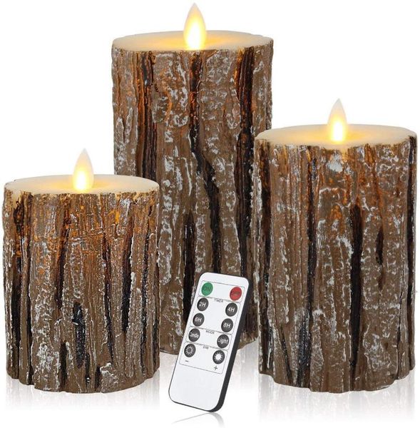 unique creativity pine tree flameless led candles battery operated pillar real wax flickering electric candle with remote contro 
unique creativity pine tree flameless led candles battery operated pillar real wax flickering electric candle with remote contro