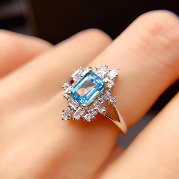 cluster rings natural z ring for women fine gemstone blue wedding females, Golden;silver
cluster rings natural z ring for women fine gemstone blue wedding females, Golden;silver