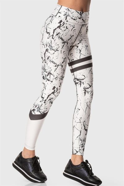 women's leggings superstacy high waist digital sport, Black