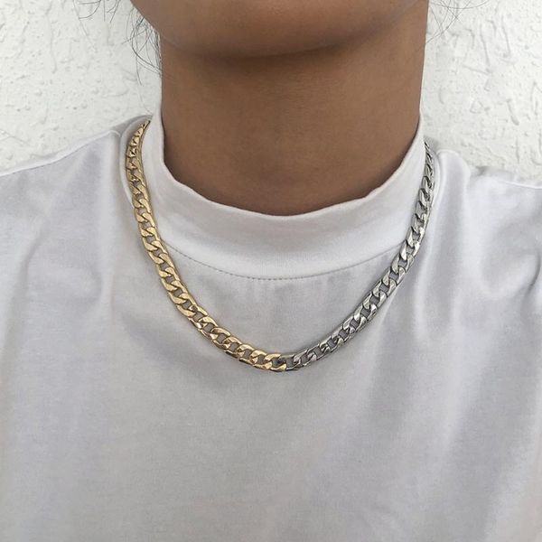 chains personality punk metal chain necklace for women men simple hip hop classic short collar party holiday gift jewelry, Silver
chains personality punk metal chain necklace for women men simple hip hop classic short collar party holiday gift jewelry, Silver