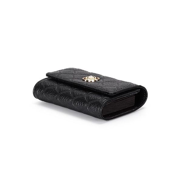 card holders leather holder women's short diamond lattice organ multi-card slot driver's license, Brown;gray
card holders leather holder women's short diamond lattice organ multi-card slot driver's license, Brown;gray