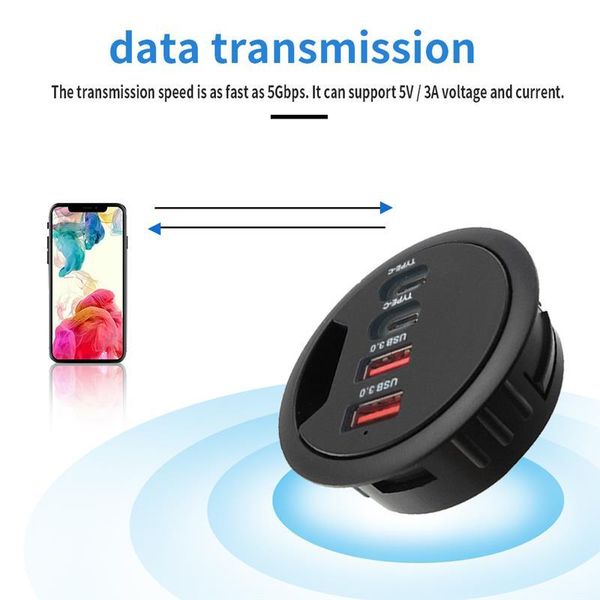 hubs table grommet usb splitter home office desktype-c adapter hub phone charger eu plug
hubs table grommet usb splitter home office desktype-c adapter hub phone charger eu plug