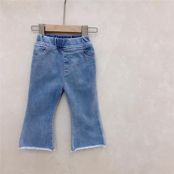 jeans spring 2021 kids girls fashion solid color cute flared denim trousers 1-5y, Blue
jeans spring 2021 kids girls fashion solid color cute flared denim trousers 1-5y, Blue