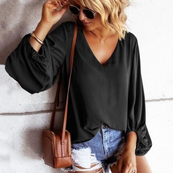 spring and autumn fashion loose lantern sleeve cuffs elastic large size chiffon shirt ladies plus women clothing women's blouses &, White
spring and autumn fashion loose lantern sleeve cuffs elastic large size chiffon shirt ladies plus women clothing women's blouses &, White