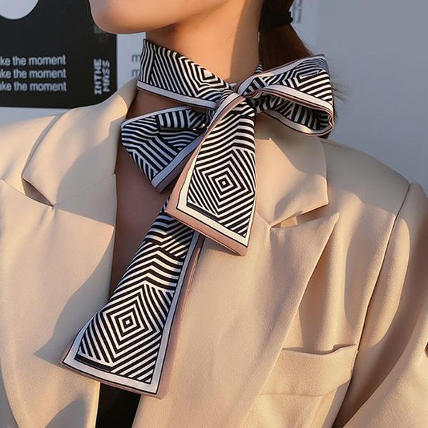scarves long skinny bag tie ribbons headwear plaid twill two layers fiara fashion headband, Blue;gray
scarves long skinny bag tie ribbons headwear plaid twill two layers fiara fashion headband, Blue;gray