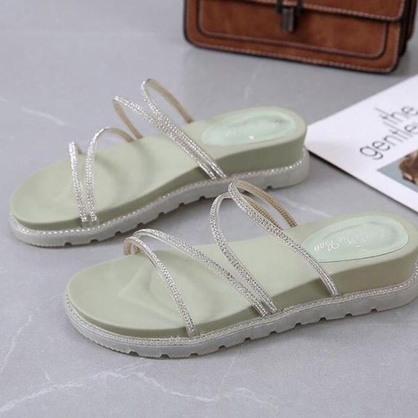 slippers platform wedges sandals women rhinestones flip flops female summer crystal ladies shoes sandalia feminina sh409, Black
slippers platform wedges sandals women rhinestones flip flops female summer crystal ladies shoes sandalia feminina sh409, Black