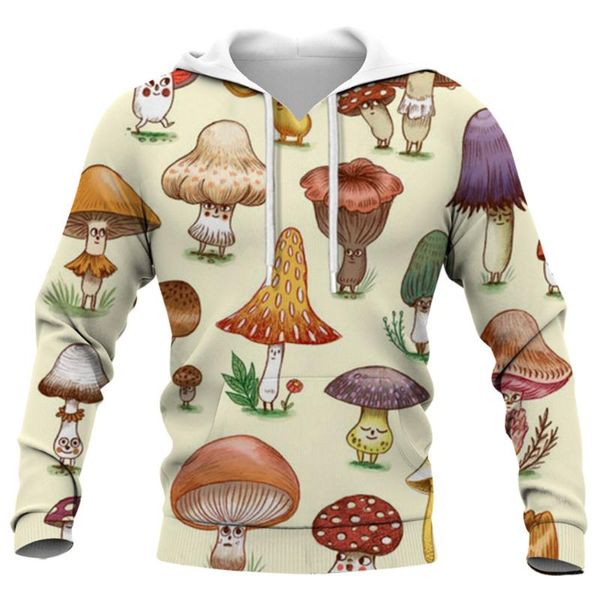 men's hoodies & sweatshirts cloocl fashion print hoodie personality mushroom streetwear casual pocket harajuku men clothing, Black
men's hoodies & sweatshirts cloocl fashion print hoodie personality mushroom streetwear casual pocket harajuku men clothing, Black