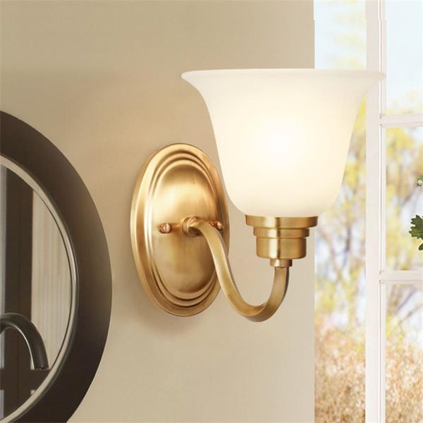 wall lamps american brass white glass living room luxury bedroom bedside lamp country study corridor sconces lights fixtures
wall lamps american brass white glass living room luxury bedroom bedside lamp country study corridor sconces lights fixtures