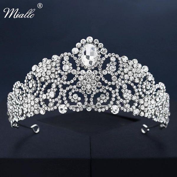hair clips & barrettes miallo wedding crown rhinestone bridal jewelry crystal tiaras and crowns for women accessories party bride headpiece, Golden;silver
hair clips & barrettes miallo wedding crown rhinestone bridal jewelry crystal tiaras and crowns for women accessories party bride headpiece, Golden;silver