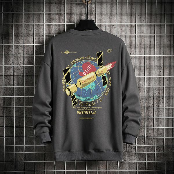2021 new satellite printed men hoodies harajuku casual cotton pullover hip hop hooded sweatshirt streetwear uttz, Black
2021 new satellite printed men hoodies harajuku casual cotton pullover hip hop hooded sweatshirt streetwear uttz, Black