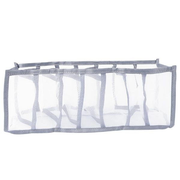 storage boxes & bins 1pc flexible underwear organizer box grids container (blue and grey)
storage boxes & bins 1pc flexible underwear organizer box grids container (blue and grey)