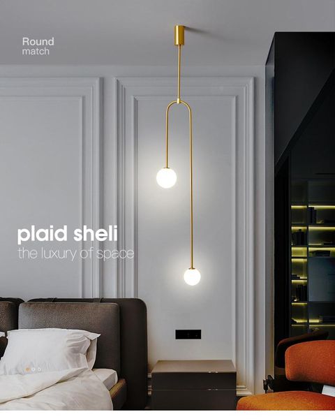 pendant lamps nordic minimalist glass ball chandelier creative personality bedroom bedside foyer 2 headed gold/black hanging lamp fixtures
pendant lamps nordic minimalist glass ball chandelier creative personality bedroom bedside foyer 2 headed gold/black hanging lamp fixtures