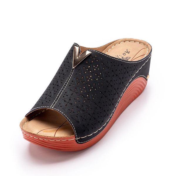 women sandals fashion wedges shoes for women slippers summer shoes with heels sandals flip flops beach casual, Black
women sandals fashion wedges shoes for women slippers summer shoes with heels sandals flip flops beach casual, Black
